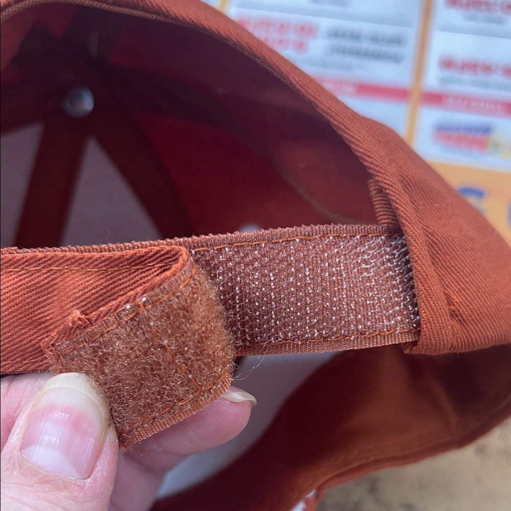 Burnt Orange Cap with Longhorn Logo - Picture 4 of 7